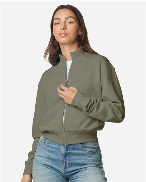 Women's French Terry Full-Zip Jacket - FTJ00