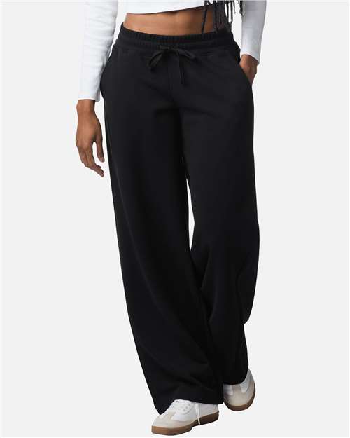 Women's French Terry Wide Leg Pants - FTP00 – alternate view 2