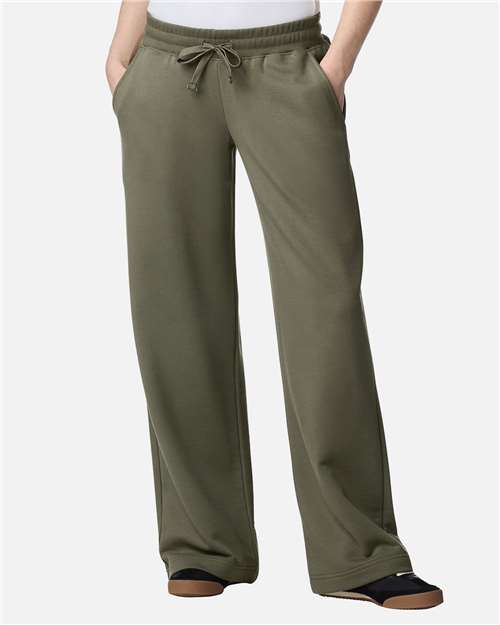 Women's French Terry Wide Leg Pants - FTP00