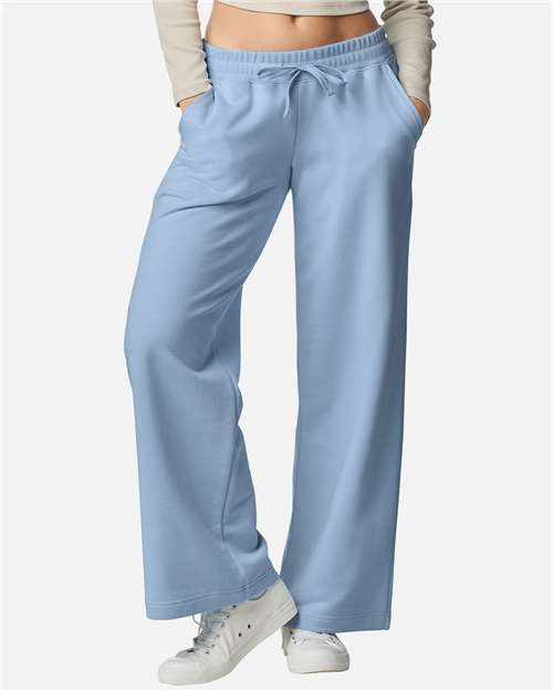 Women's French Terry Wide Leg Pants - FTP00