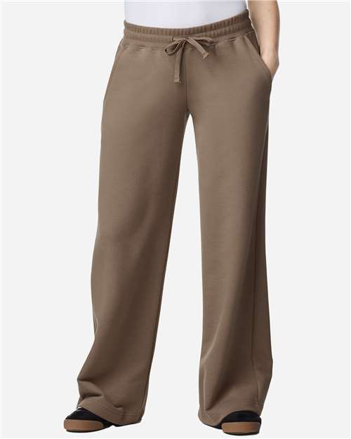 Women's French Terry Wide Leg Pants - FTP00