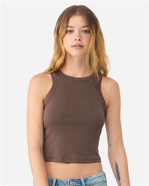 Women's Micro Rib Racer Tank - 1019