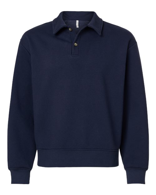 Unisex 10 oz. Heavyweight Polo Sweatshirt - 4741