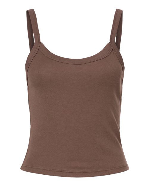 Women's Micro Rib Spaghetti Strap Tank - 1012