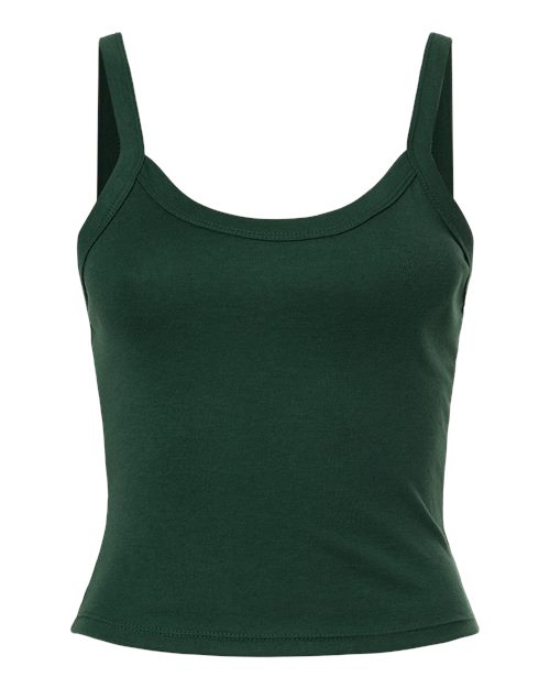 Women's Micro Rib Spaghetti Strap Tank - 1012