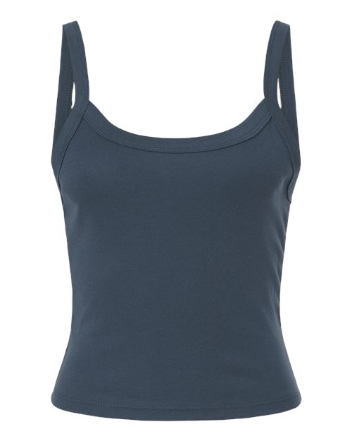 Women's Micro Rib Spaghetti Strap Tank - 1012