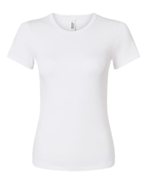 Women's Baby Rib Fitted Tee - BR2102