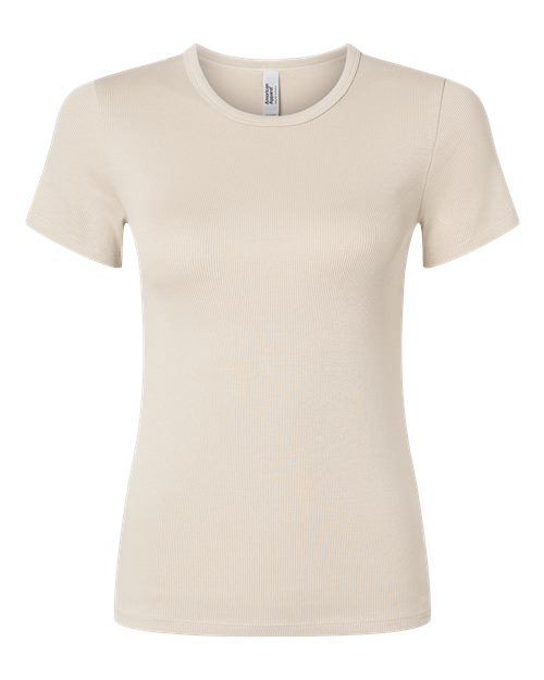 Women's Baby Rib Fitted Tee - BR2102
