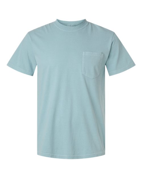 Unisex Garment-Dyed Heavyweight Pocket T-Shirt - 6030