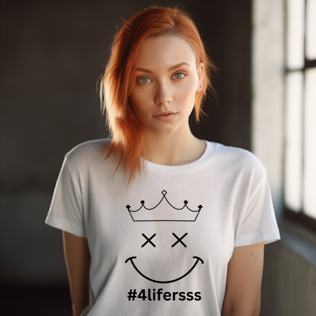 #4lifersss: Royal and Unbothered Graphic Tee T-shirt Tabs Dad's Tees