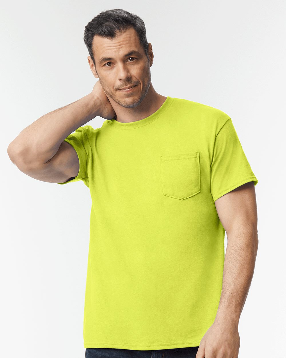 Unisex DryBlend® Pocket T-Shirt - 8300