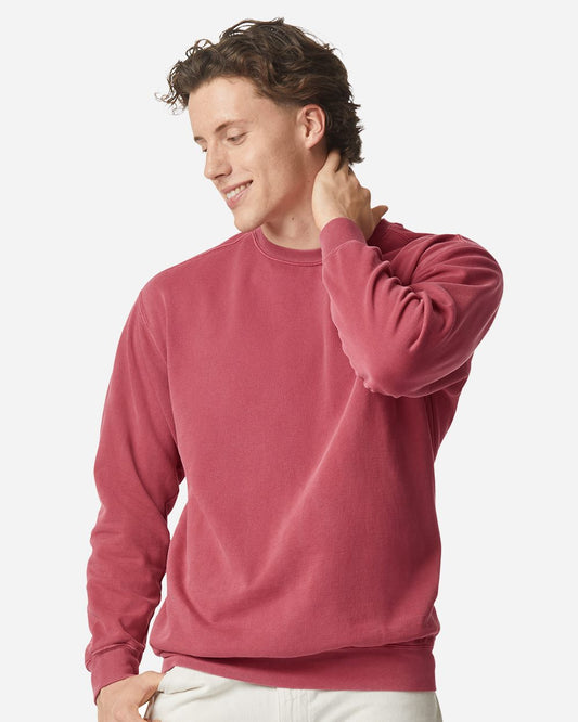 Unisex Garment-Dyed Crewneck Sweatshirt - 1566