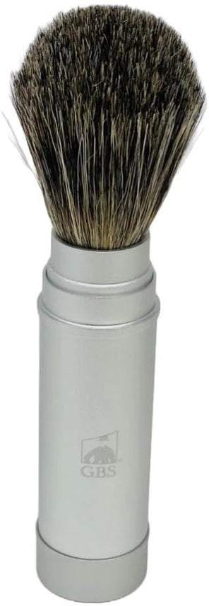GBS Travel Badger Hair shaving Brush