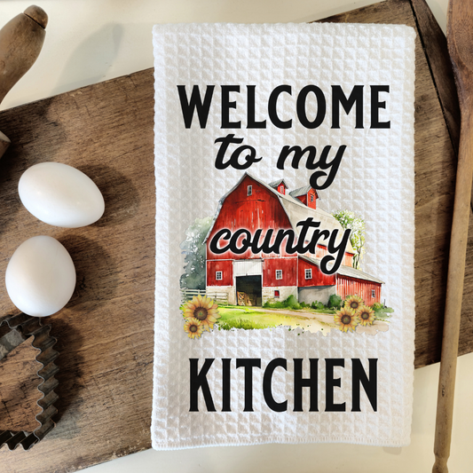Country Kitchen Tea Towel