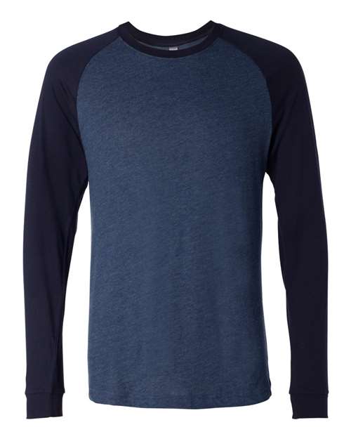 Men's Long Sleeve Jersey Baseball Tee - 3000