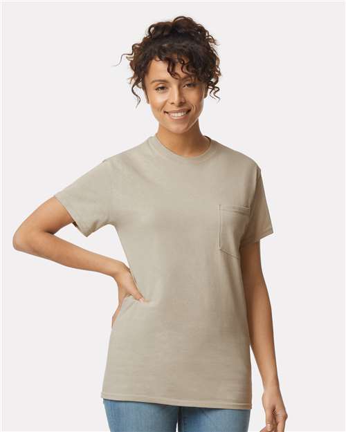 Unisex Ultra Cotton® Pocket T-Shirt - 2300