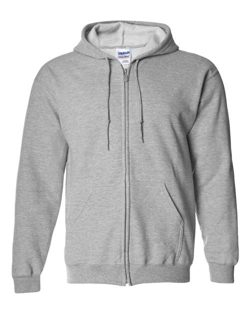 Unisex Heavy Blend™ Full-Zip Hooded Sweatshirt - 18600