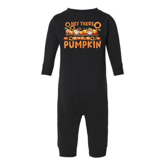 Hey There Pumpkin Infant Graphic Fleece One-Piece