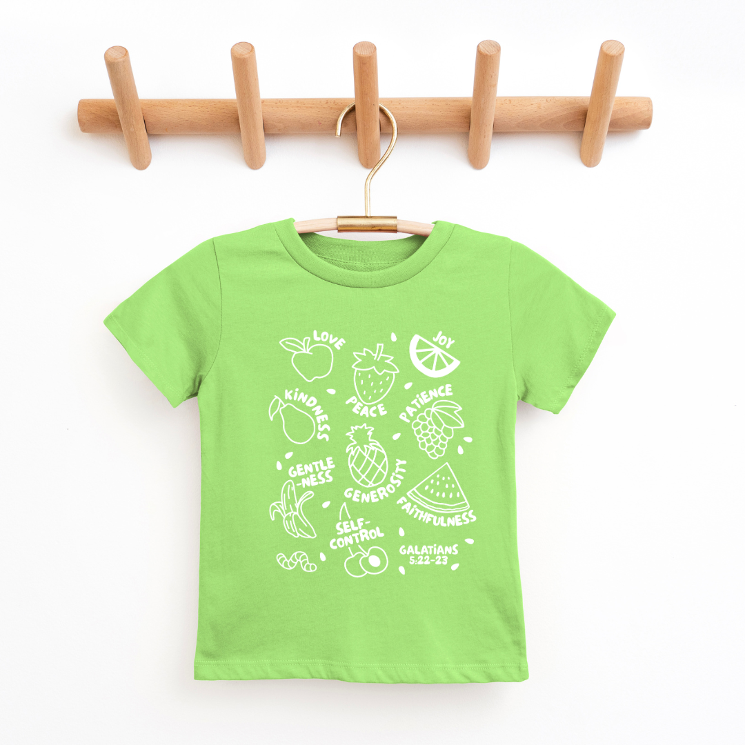 Fruit Of The Spirit Youth & Toddler Graphic Tee Youth Graphic Tee Tea Shirt Shoppe