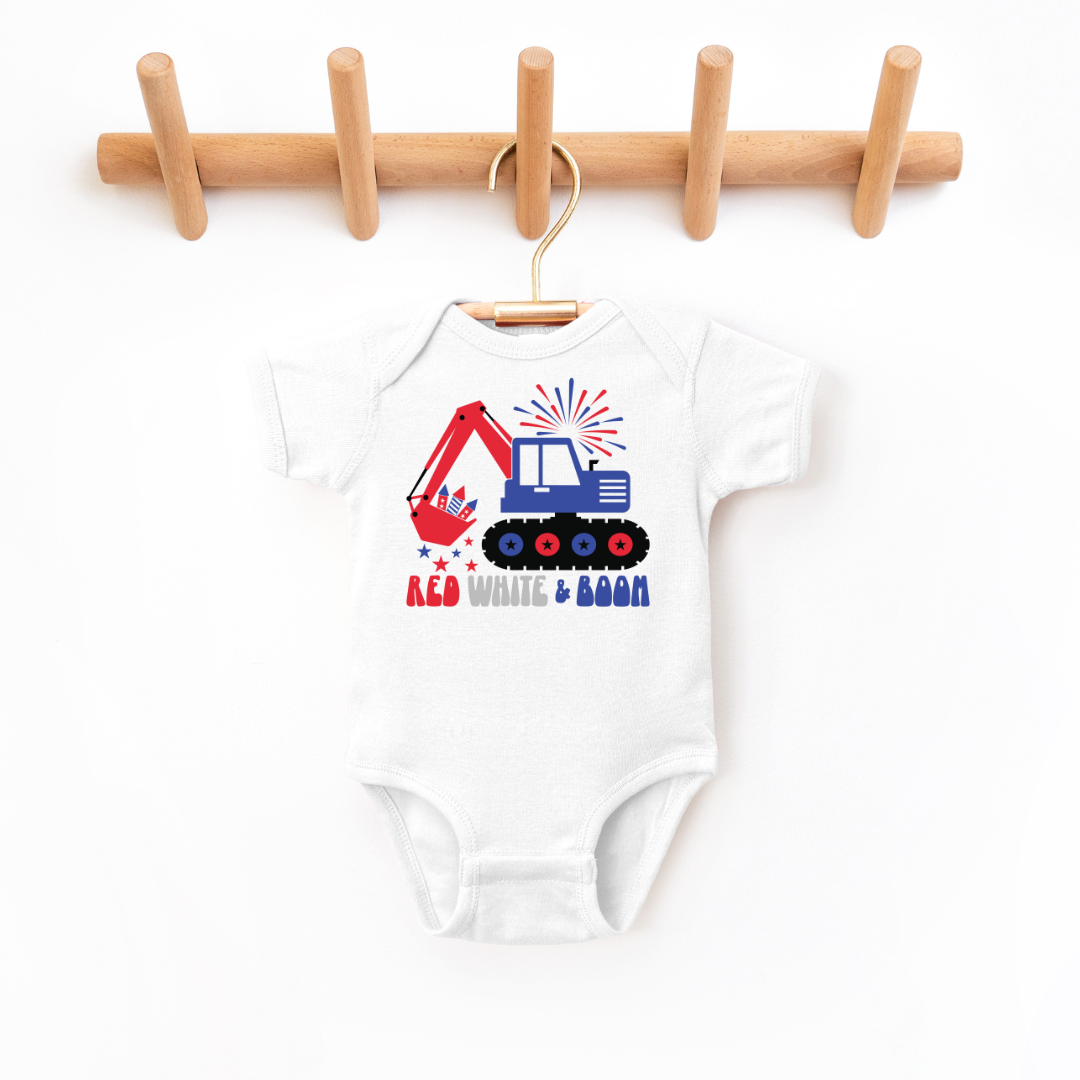 Red White & Boom Infant Bodysuit