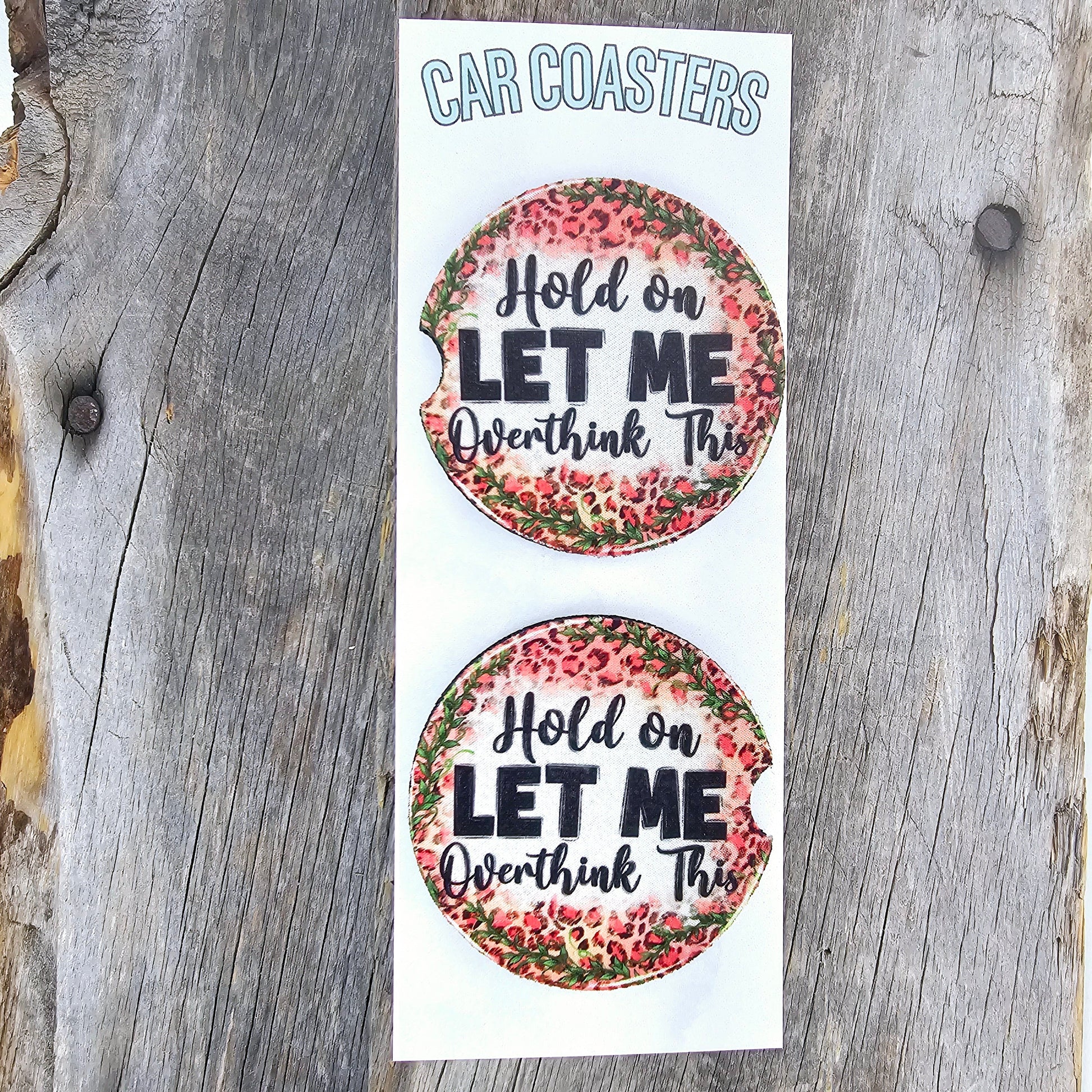 Let Me Overthink This Car Coasters Car Coaster Tea Shirt Shoppe