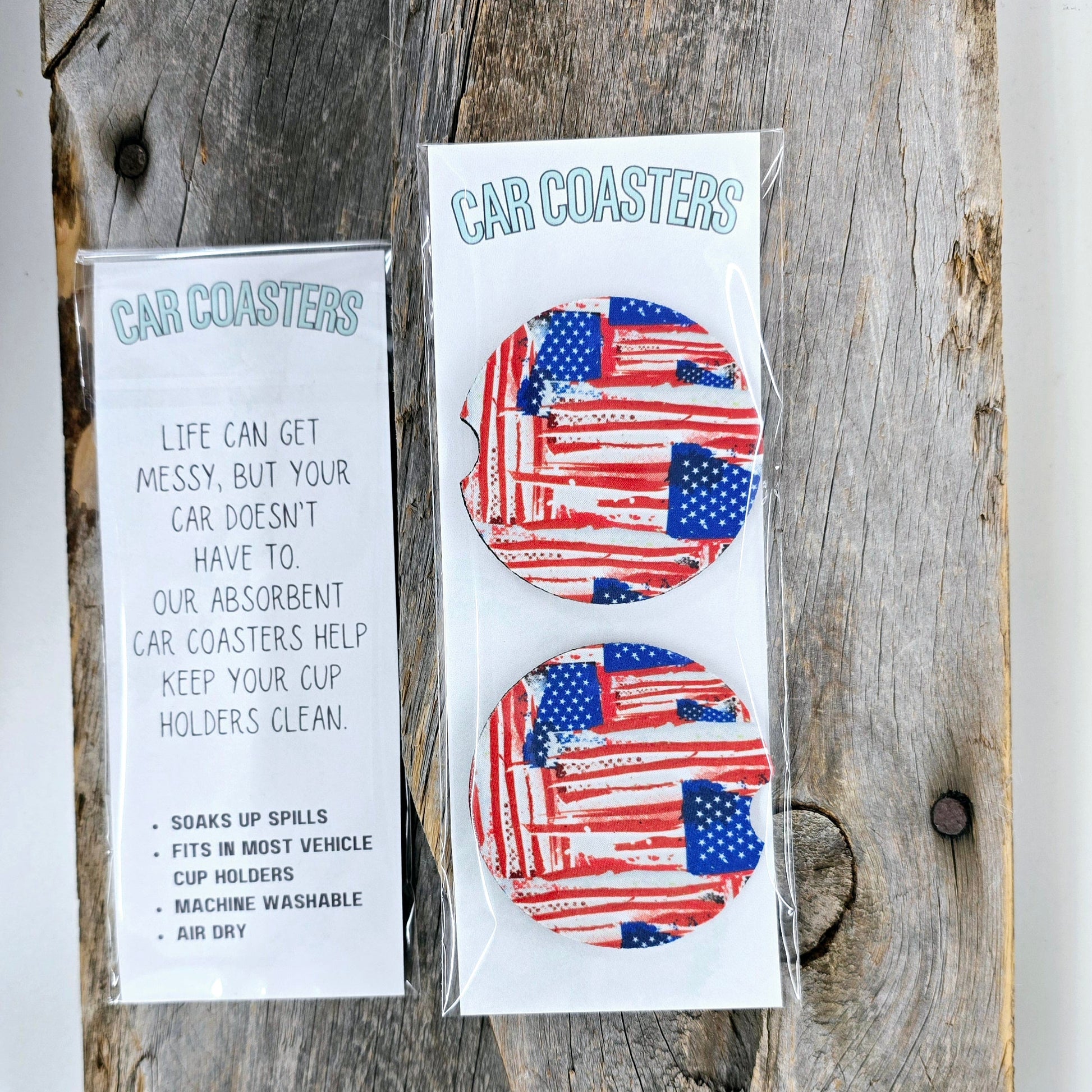 Patriot Car Coasters Car Coaster Tea Shirt Shoppe