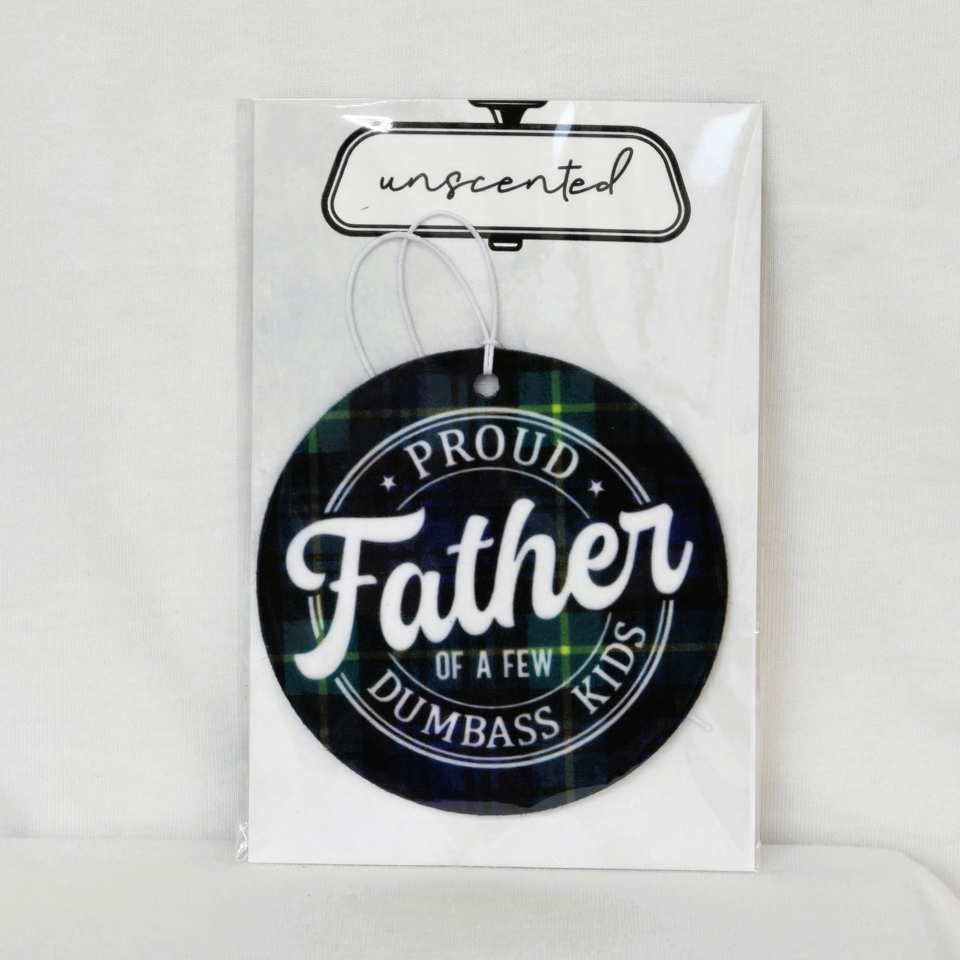 Proud Father Car Freshener car freshie Tea Shirt Shoppe