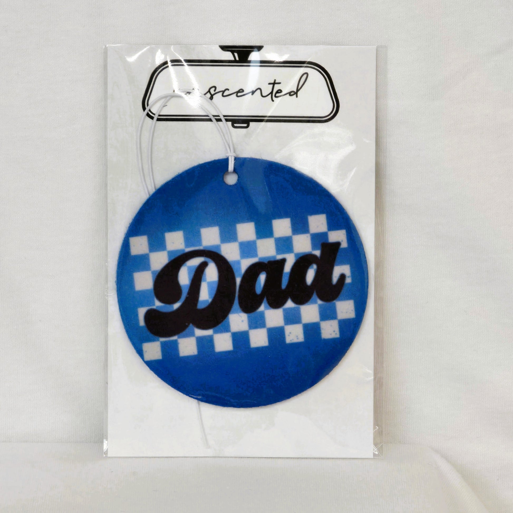 Checkered Dad Car Freshener car freshie Tea Shirt Shoppe