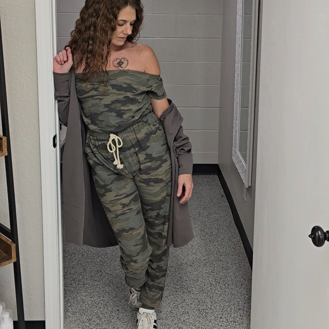 Camo Jumpsuit