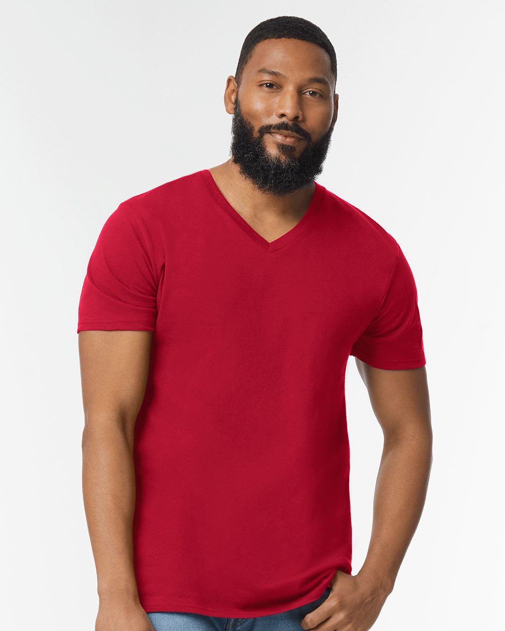 Unisex Softstyle® V-Neck T-Shirt - 64V00