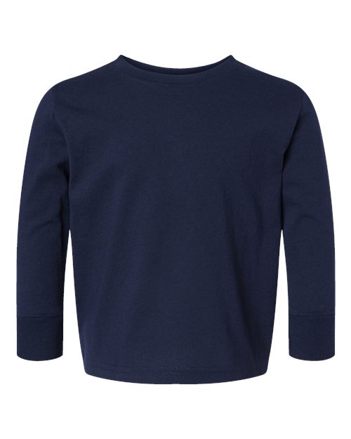 Toddler Cotton Jersey Long Sleeve Tee - 3311