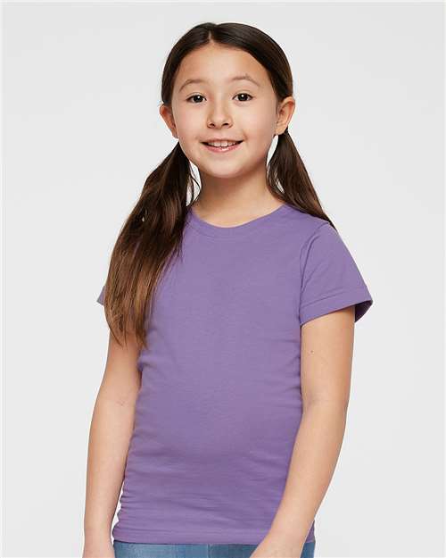 Girls' Fine Jersey Tee - 2616
