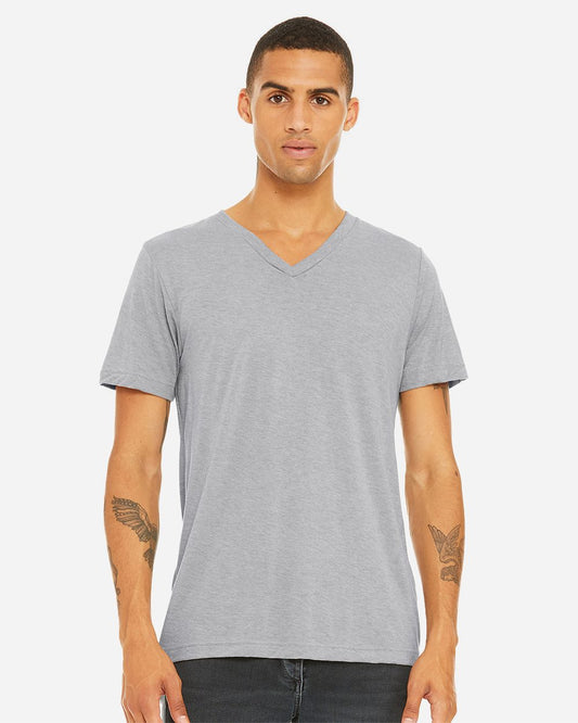 Unisex Triblend V-Neck Tee - 3415
