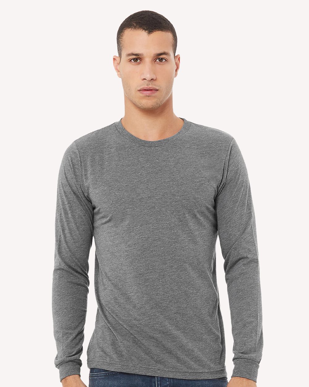 Unisex Triblend Long Sleeve Tee - 3513
