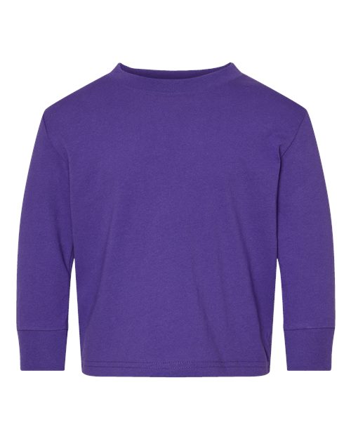 Toddler Cotton Jersey Long Sleeve Tee - 3311