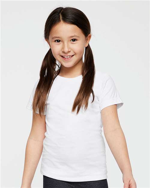 Girls' Fine Jersey Tee - 2616