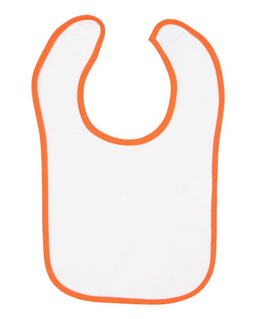 Infant Contrast Trim Terry Bib - 1003