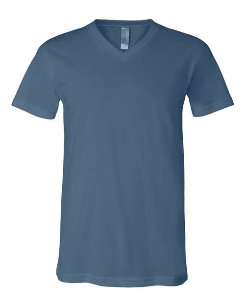 Unisex Jersey V-Neck Tee - 3005