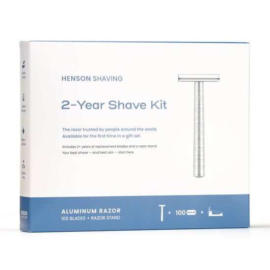 Henson Shaving Retail Box Set  - 2-Year Shave Kit