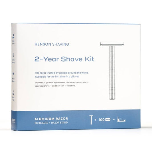 Henson Shaving Retail Box Set  - 2-Year Shave Kit