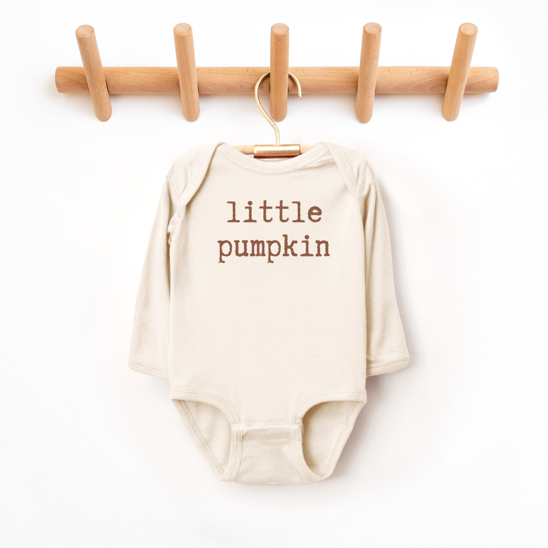 Little Pumpkin Long Sleeve Infant Bodysuit Baby & Toddler Clothing Tea Shirt Shoppe