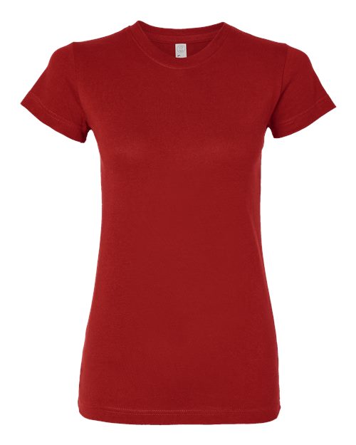 Women's Fitted Fine Jersey Tee - 3616