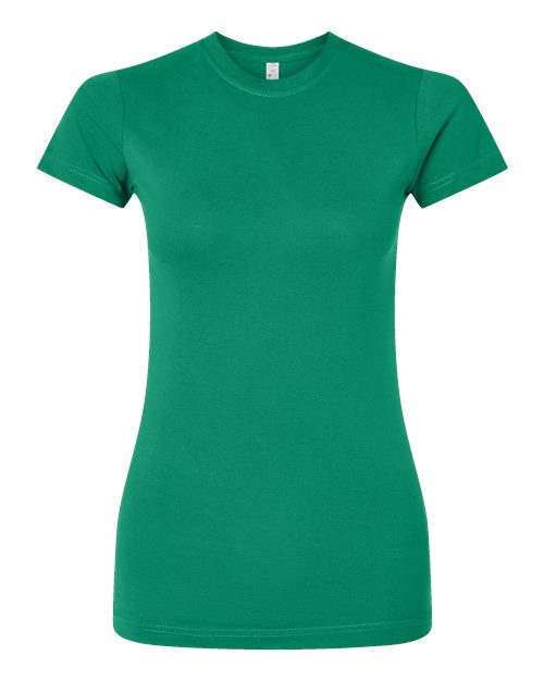 Women's Fitted Fine Jersey Tee - 3616