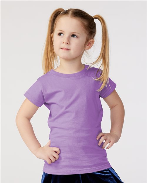 Toddler Girls Fine Jersey Tee - 3316
