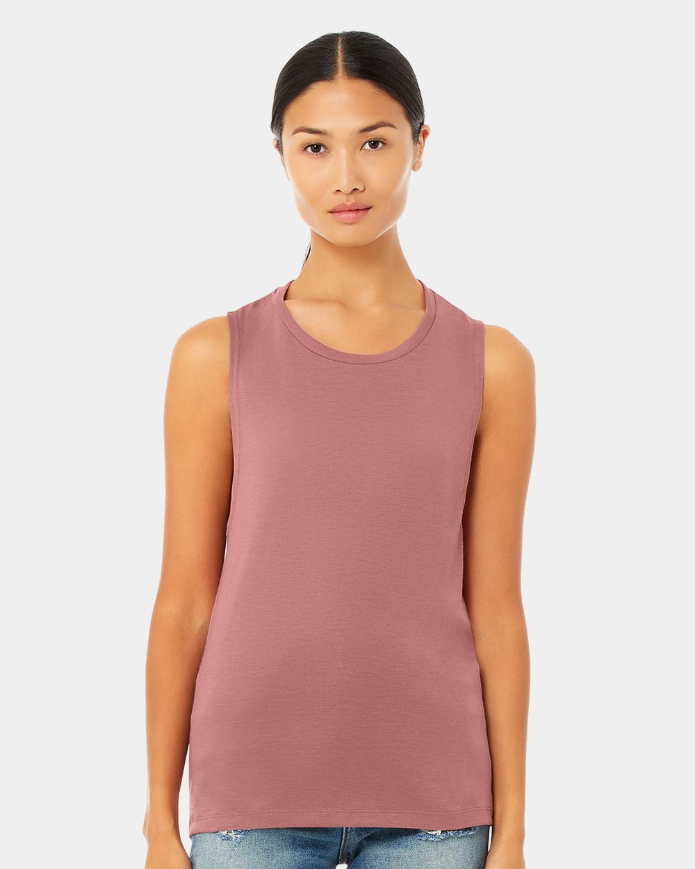 Women's Flowy Scoop Muscle Tank - 8803