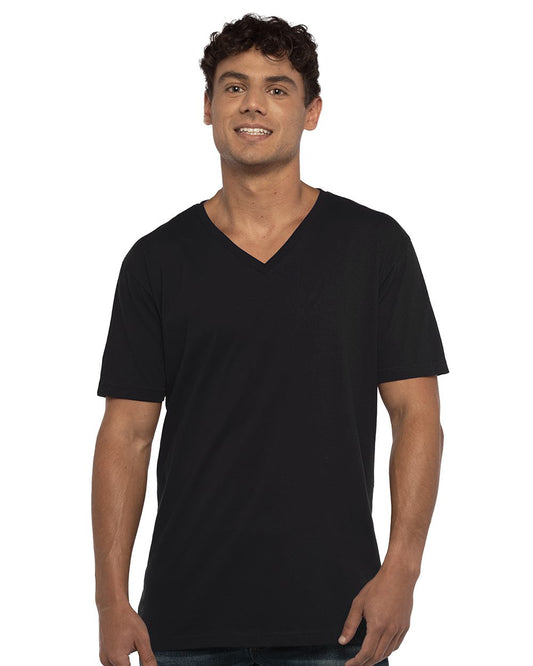 Unisex Cotton V-Neck Tee - 3200