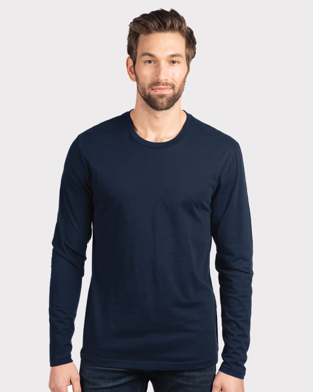 Unisex Cotton Long Sleeve Tee - 3601