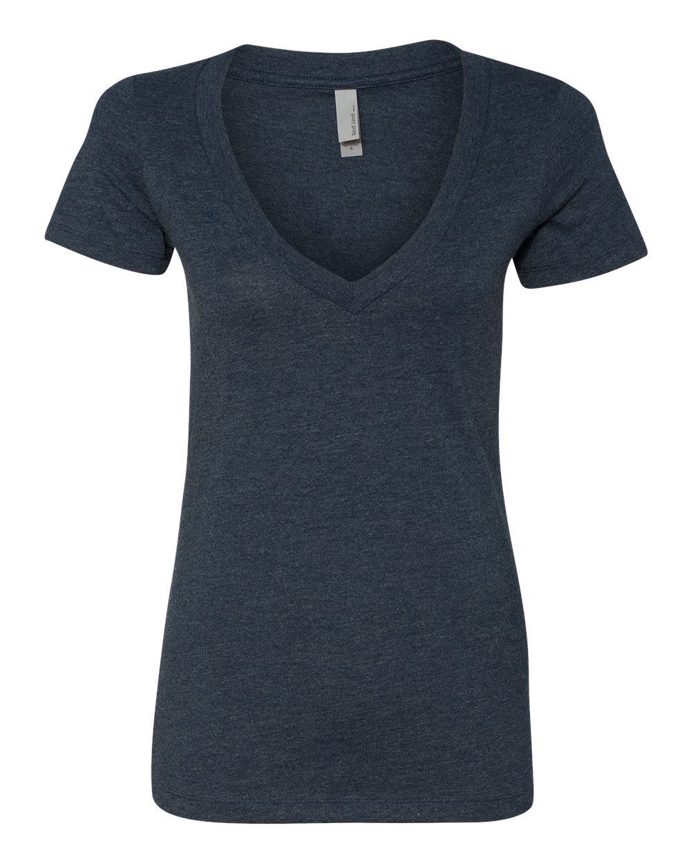 Women’s CVC Deep V-Neck Tee - 6640