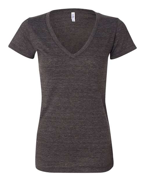 Women’s Triblend Deep V-Neck Tee - 8435