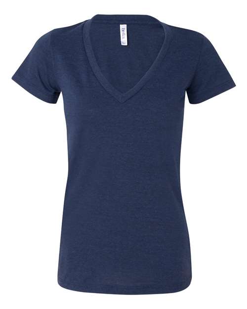 Women’s Triblend Deep V-Neck Tee - 8435